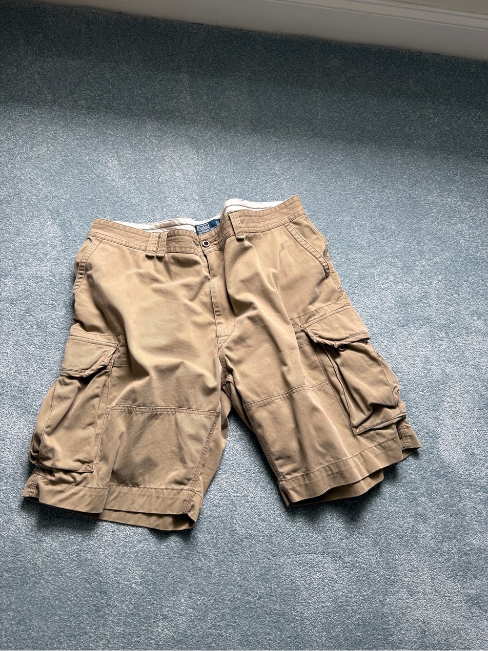 Polo by Ralph Lauren Men's Tan Cargo Shorts